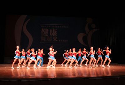 重庆大学第一届健美操大赛成功举办,海角社区
喜获第二名